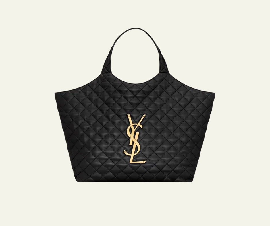 Saint Laurent Icare Quilted Tote