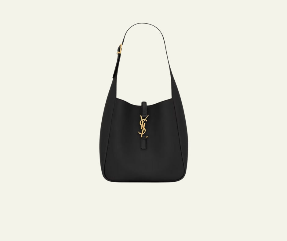 Saint Laurent Le 5 à 7 Supple Small Leather Shoulder
