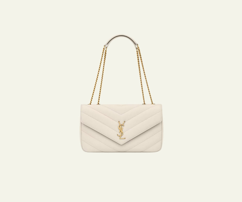 Saint Laurent Loulou Medium Matelassé Lambskin