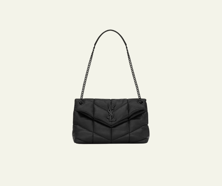 Saint Laurent Puffer Small Quilted Leather Shoulder