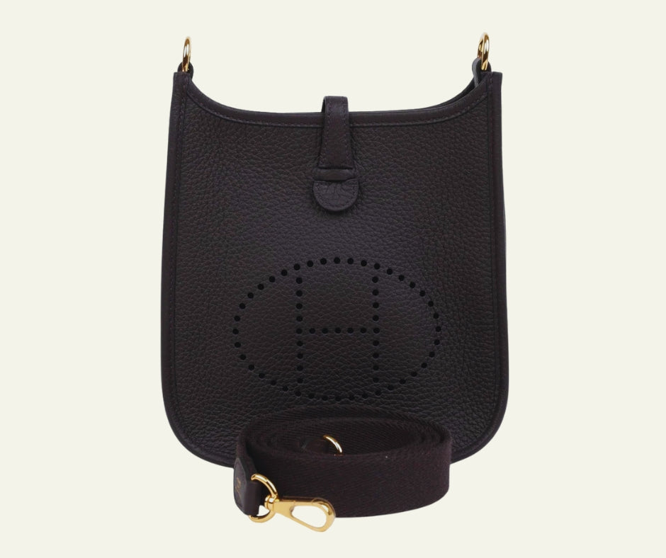 Hermès Evelyne TPM Prunoir Clemence Gold Hardware