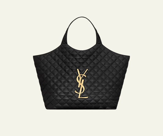 Saint Laurent Icare Quilted Tote