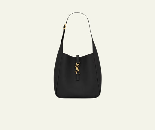 Saint Laurent Le 5 à 7 Supple Small Leather Shoulder