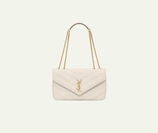Saint Laurent Loulou Medium Matelassé Lambskin