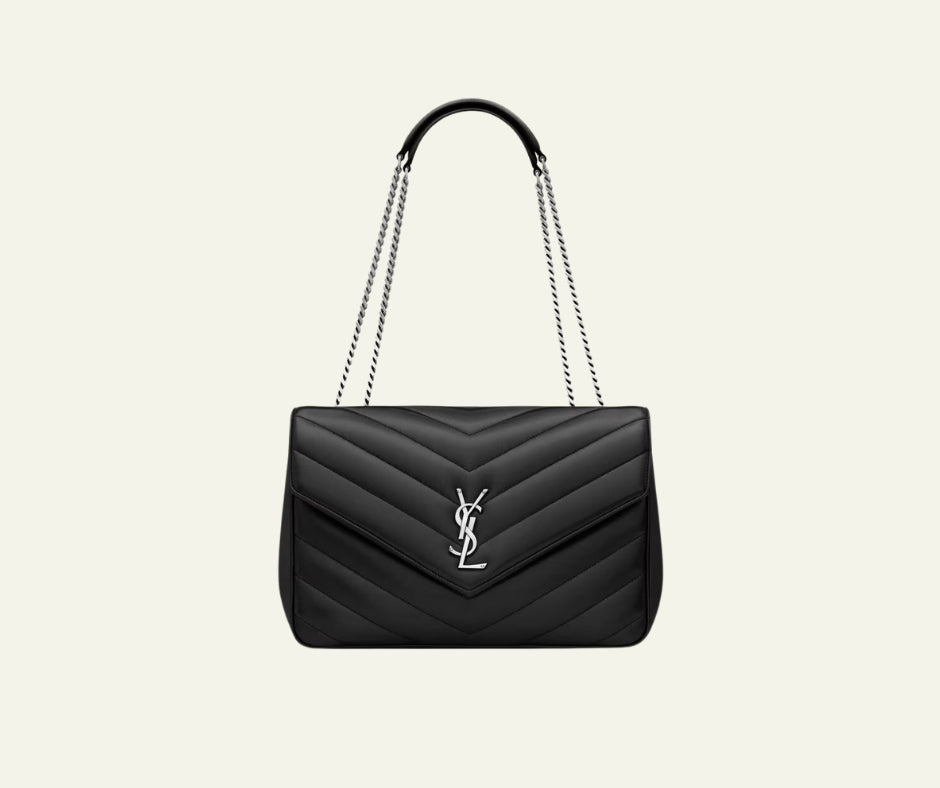 Saint Laurent Loulou Large Matelassé Lambskin