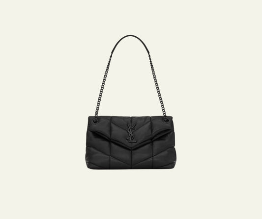 Saint Laurent Puffer Small Quilted Leather Shoulder