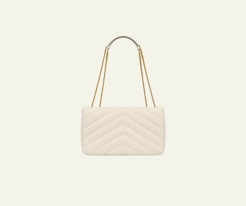Saint Laurent Loulou Medium Matelassé Lambskin