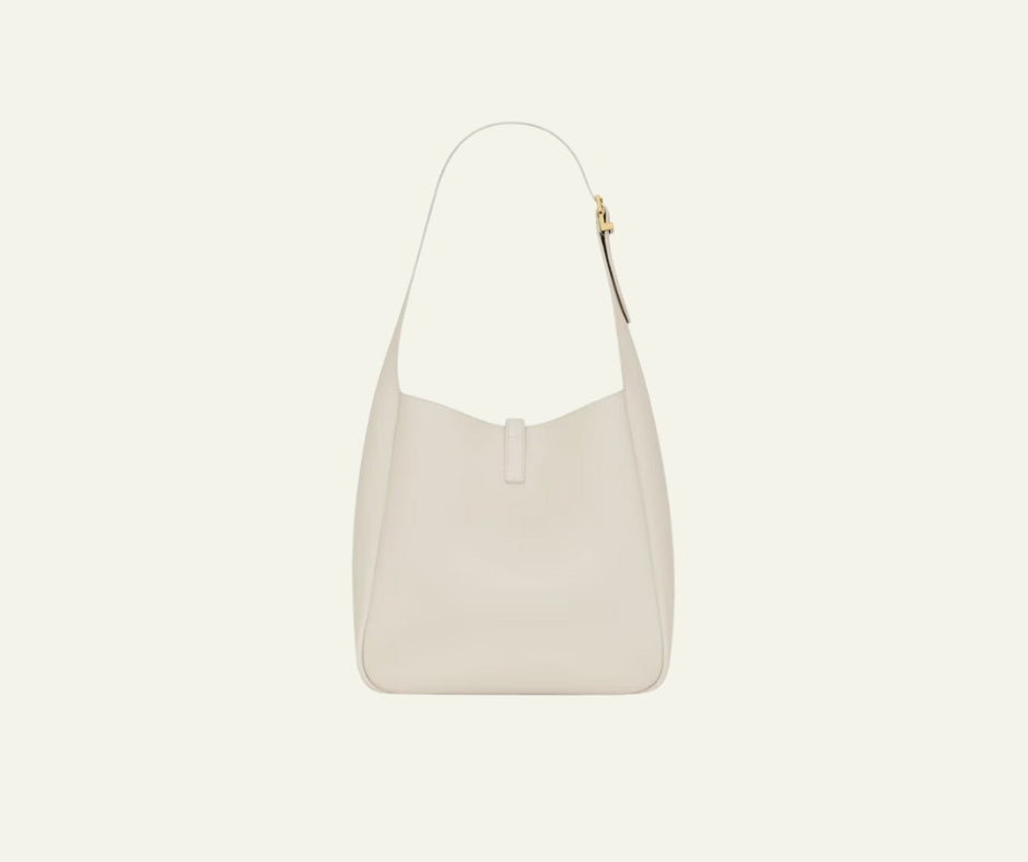 Saint Laurent Le 5 à 7 Supple Small Leather Shoulder
