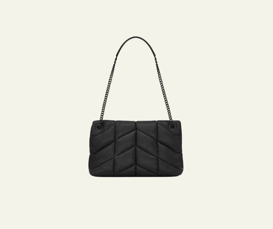 Saint Laurent Puffer Small Quilted Leather Shoulder