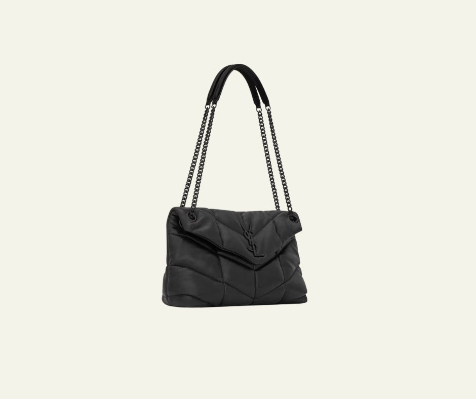 Saint Laurent Puffer Small Quilted Leather Shoulder