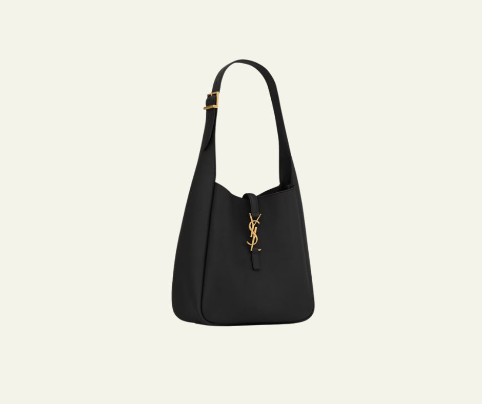 Saint Laurent Le 5 à 7 Supple Small Leather Shoulder